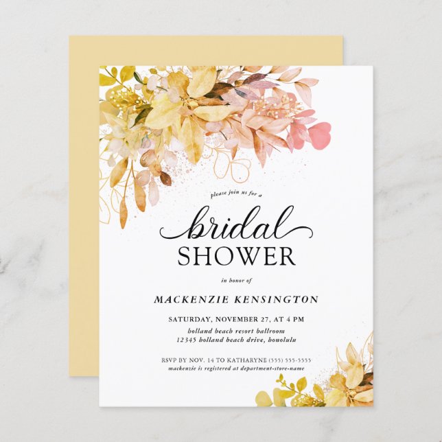 MÖHIPPA för Blommigt av BUDGETFALL  Gult (Fram/baksida)