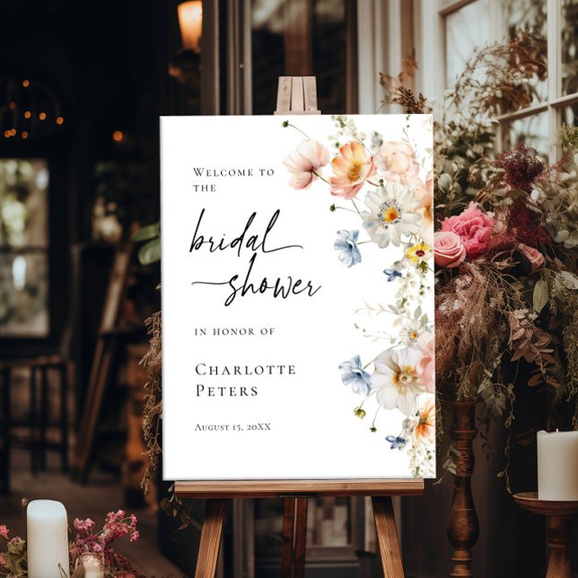 Möhippa för blommigt av elegant välkomnas poster (Skapare uppladdad)