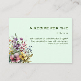 Möhippa för Blommigt av färgämnen för Wildblomma Tilläggskort