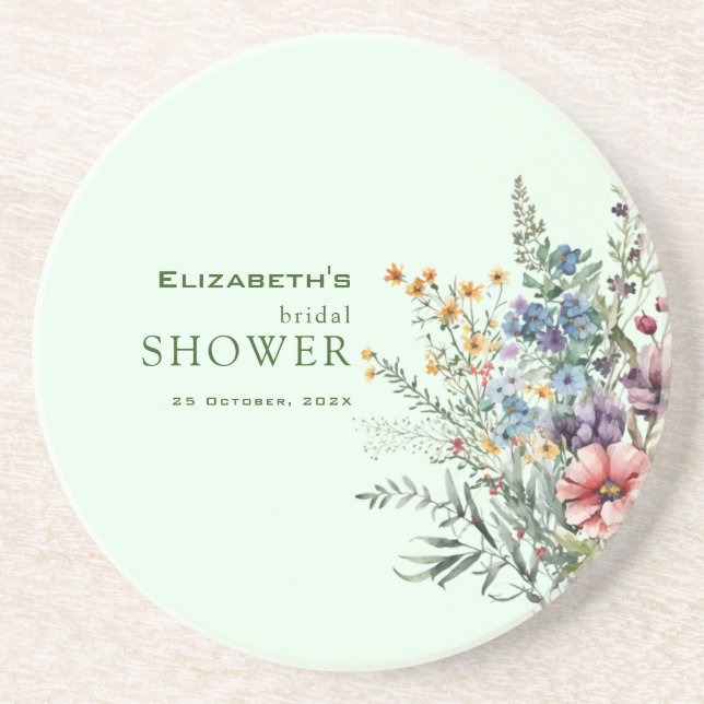 Möhippa för Blommigt av färgämnen för Wildblomma Underlägg (Framsidan)