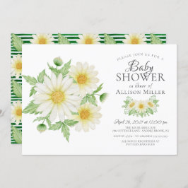 Möhippa för Blommigt av färskDaisy Inbjudningar