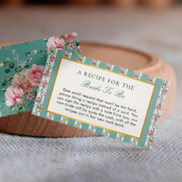 Möhippa för Blommigt av kärlek- för Shack Fiance Tilläggskort