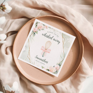 Möhippa för Blommigt av Rosa Pappersservett