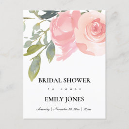 MÖHIPPA för BLOMMIGT av ROSA ROS Inbjudan Vykort