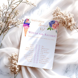 Möhippa för Blommigt av skalad iskräm med Roligt