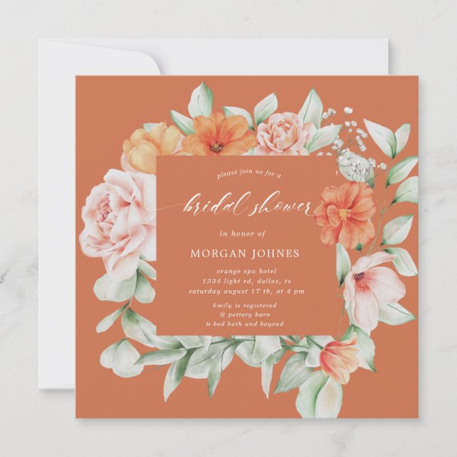 Möhippa för blommigt av sommarträdgård i elegant (Framsida)