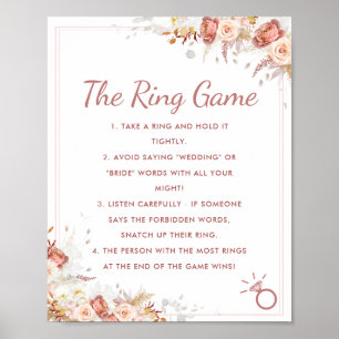Möhippa för Blommigt av spelfel i ring Poster