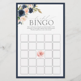 Möhippa för Blommigt för marin  Rosa, Bingo Game