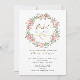  Möhippa för Blommigt för vattenfärgsElegant Inbjudningar