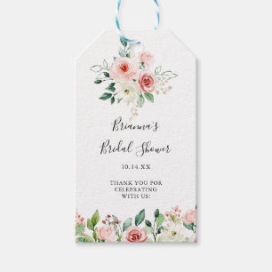 Möhippa för Blommigten elegant höst Presentetikett