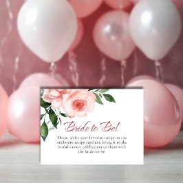 Möhippa för Blommigten Rosa ros som ska Tilläggskort