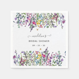 Möhippa för Blommigten Wildblommor Pappersservett