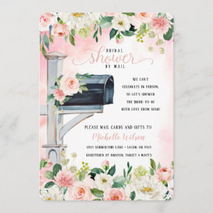 Möhippa för blommigtens postlåda efter e-post inbjudningar
