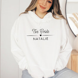 Möhippa för Bride Personlig-gruppen för Bacheloret Hoodie