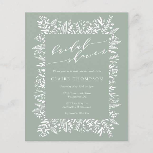 Möhippa för budgeterad Blommigt för rasterkontur (Framsida)