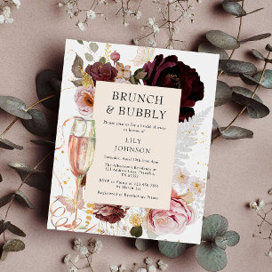 Möhippa för budgeterad Elegant Brunch & Bubly Rosa