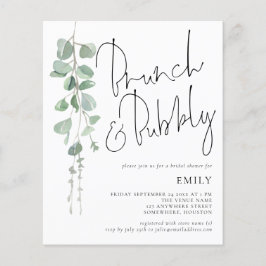 Möhippa för budgeteukalyptus Brunch Bubly