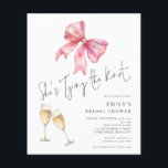 Möhippa för budgetGifter sig Rosa i fält<br><div class="desc">Budgeten hon Gifter sig Rosa Bow-Möhippan. Ett mindre budgetprisalternativ på 4, 5 x 5, 6 tum på en halvglöd 110 lbs liknande tjocklek som ett vykort. Det finns EN per lakan. Huvudet finns i ett skript för uppsättningen av eleganter. Resten av texten kan du enkelt anpassa.</div>