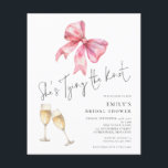 Möhippa för budgetGifter sig Rosa i fält<br><div class="desc">Budgeten hon Gifter sig Rosa Bow-Möhippan. Ett mindre budgetprisalternativ på 4, 5 x 5, 6 tum på en halvglöd 110 lbs liknande tjocklek som ett vykort. Det finns EN per lakan. Huvudet finns i ett skript för uppsättningen av eleganter. Resten av texten kan du enkelt anpassa.</div>