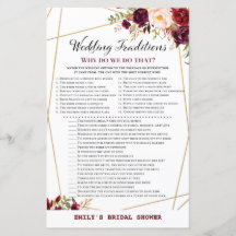 Möhippa för Burgundy-Blommigt, Möhippa