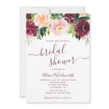 Möhippa för Burgundy och  Blommigt