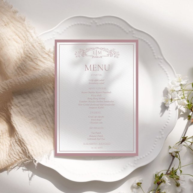 Möhippa för elegant och Chic med duschprogram Meny (Skapare uppladdad)