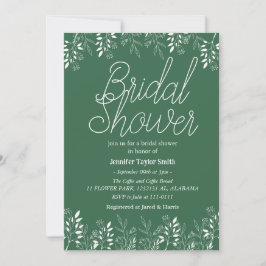 möhippa för enkel blommigt och chic av jokertecken inbjudningar