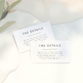 Möhippa för enkel minimal typografi tilläggskort