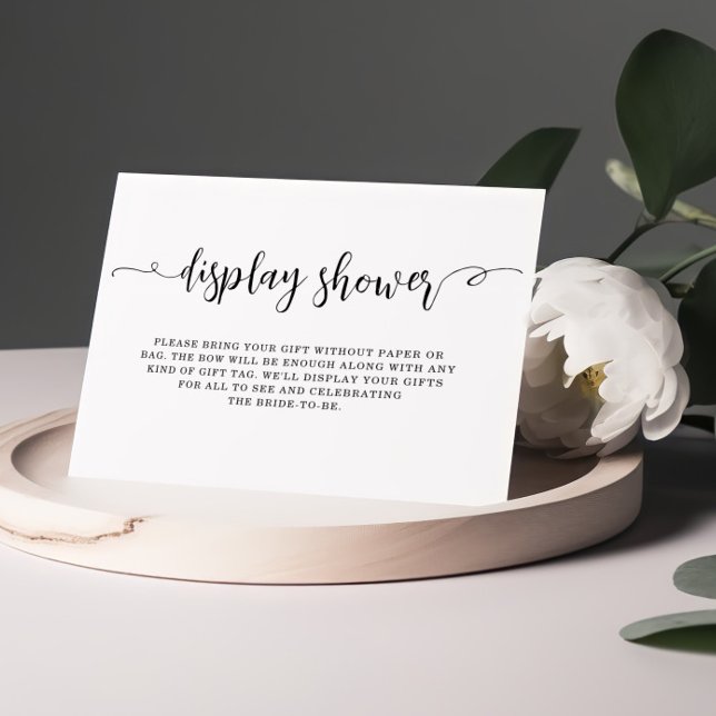 Möhippa för enkel Visning Shower Tilläggskort (Skapare uppladdad)