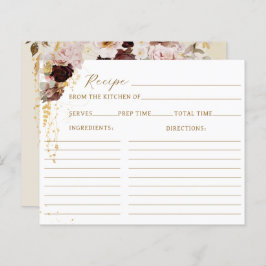 Möhippa för Fall Wildbloms Guld Blommigt Recipe