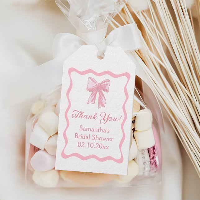 Möhippa för Gifter sig av rosa fält -  Presentetikett (Skapare uppladdad)