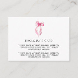 Möhippa för Gifter sig Rosa för elegant Tilläggskort