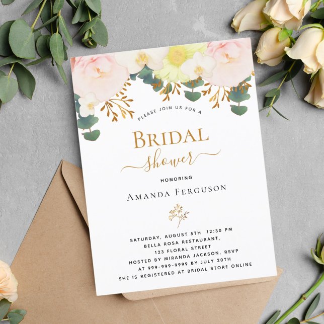 möhippa för gult av vit rosa i  blommigt vykort (Skapare uppladdad)