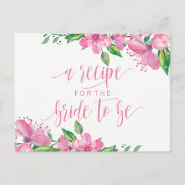 Möhippa för hämtning av Blommigt för rosa vattenfä Vykort