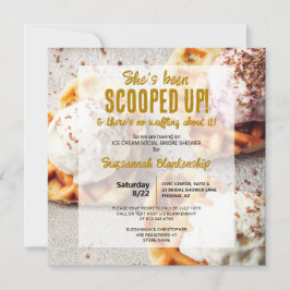 Möhippa för Hjärtformade våfflar för isgrät skop Inbjudningar