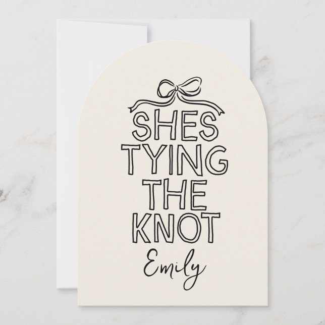 Möhippa för krympknapp för krympning av koquettefl inbjudningar (Framsida)