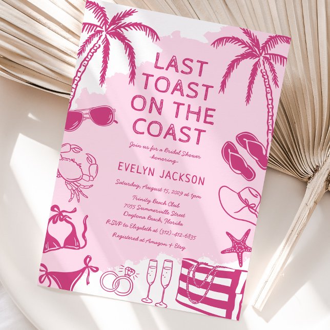 Möhippa för kustdocka inbjudningar (Skapare uppladdad)