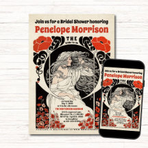 Möhippa för kvinnor i vit press och rödblommor