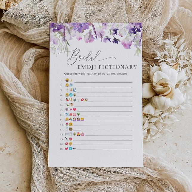 Möhippa för Lavender lila blommigt emoji-piktil (Skapare uppladdad)