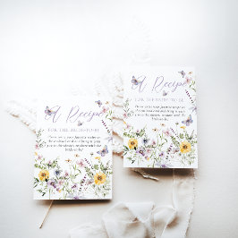 Möhippa för Lila Blommigt av butterflay Tilläggskort