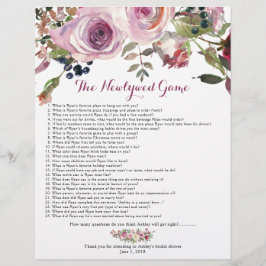 Möhippa för lila Rosa ros Blommigt Reklamblad