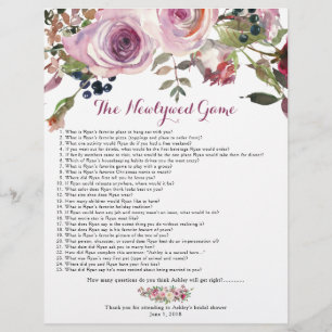 Möhippa för lila Rosa ros Blommigt Reklamblad