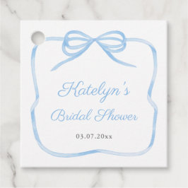 Möhippa för ljusblått elegant gåvor etiketter