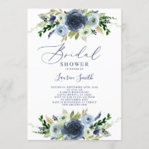 Möhippa för marin blå blommigt