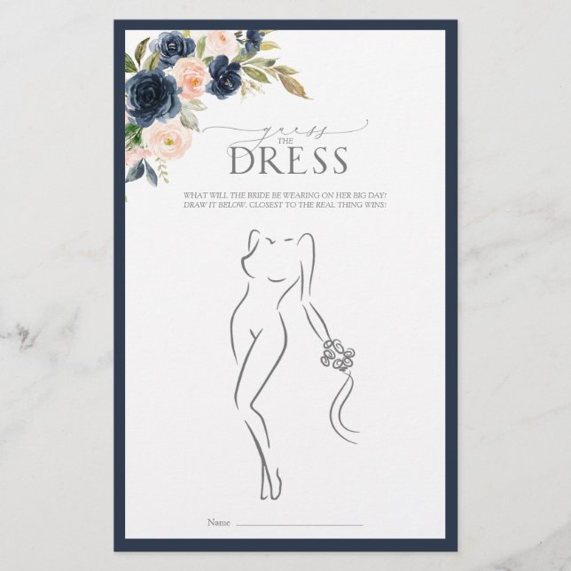 Möhippa för marin blå  Rosa - vattenfärgsspel (Framsida)