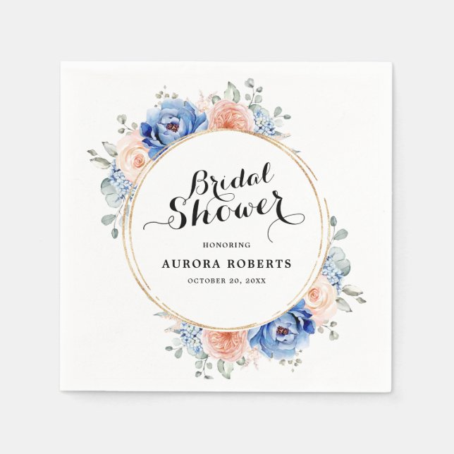  Möhippa för marin blå skiffer Pappersservett (Framsidan)