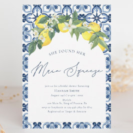 Möhippa för medelhavslemonhuvudsiga inbjudningar