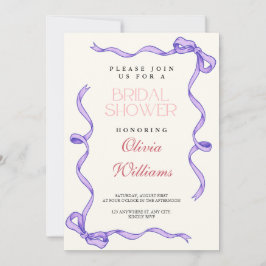 Möhippa för menyfliksområdet inbjudningar