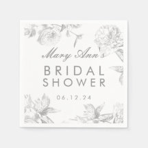 Möhippa för modern enkel Silver-Blommigt