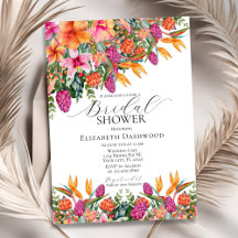 Möhippa för Orange av färgstark Rosa Tropiska Blom